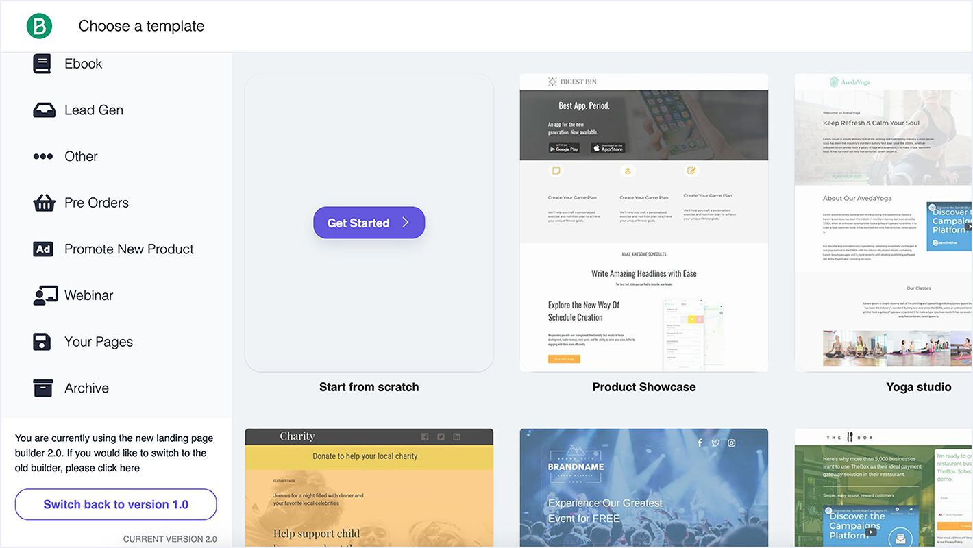 ChatGPT: Benutzeroberfläche mit Vorlagenoptionen zur Inhaltserstellung, darunter E-Book, Lead-Generierung und weitere, wobei der Button „Jetzt starten“ hervorgehoben ist.